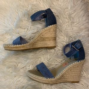 Nautica Women’s Wedges Size 7 Chambray Blue
